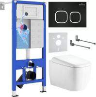 Унитаз подвесной Roxen StounFix Dual Fresh 968515