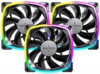 Комплект вентиляторов для корпуса Montech AX120 PWM 3 IN 1 (черный)