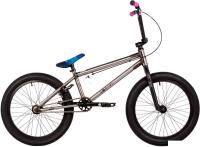 Велосипед Novatrack BMX Zodiac 2025 (серебристый)