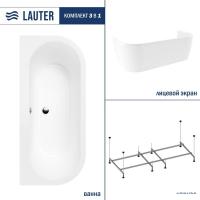 Ванна Lauter Imperia 170x75 21080075 (с каркасом и лицевым экраном)