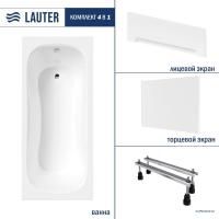 Ванна Lauter Sophia 140х70 21205140 (с ножками, лицевым и торцевым экраном)