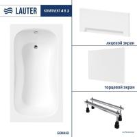 Ванна Lauter Sophia 130х70 21205130 (с ножками, лицевым и торцевым экраном)