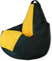 Кресло-мешок Mio Tesoro Груша Kombo XXL GF-130x85-ZZH (зеленый/желтый)