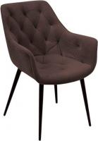 Стул с подлокотниками Ваш день Archi Barkhat 14 (графит)