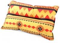 Подушка туристическая Mio Tesoro TBD0371514901B (оранжевые полосы)