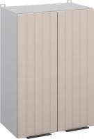 Шкаф навесной Arvento Корнелия Анта-плюс ВШ50 (капучино софт)