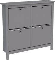 Тумба для обуви Mio Tesoro Сага 113x108 2.08.10.180.4 (серый)