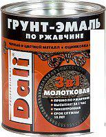 Эмаль Dali Молотковая по ржавчине 3 в 1 2 л (золотистый)