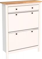 Тумба для обуви Mio Tesoro Сага 92x122 2.08.10.190.14 (белый/ясень)