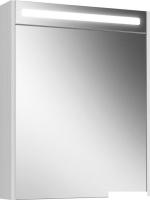 Belux Шкаф с зеркалом Бристоль ВШ 65 (1, белый глянцевый)