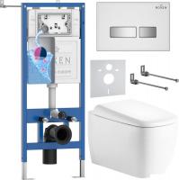 Унитаз подвесной Roxen StounFix Dual Fresh 968524