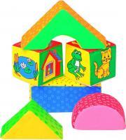 Кубики Мякиши Домики 054