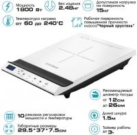 Настольная плита Endever Skyline IP-68
