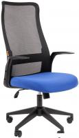 Офисное кресло CHAIRMAN 573 (черный/синий)