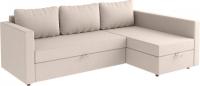 Угловой диван Mio Tesoro Тилаус длинный подлокотник (Сream)