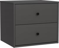 Тумба Mio Tesoro Мини 2 ящика 2.07.03.050.2 (черный)
