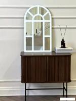 Зеркало eMZe 60x80 UV.ARC.WIND.60.80.BEL (белый с УФ-окантовкой)