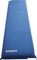 Самонадувающийся коврик Sundays ZC-SIM001-2 (10 см, синий)