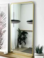 Зеркало eMZe Smartphone 50x100 UV.SMART.50.100.AUR (золото с УФ-окантовкой)