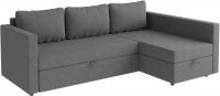 Угловой диван Mio Tesoro Тилаус длинный подлокотник (Grey)
