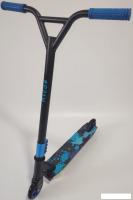 Трюковый самокат Ricos Flash JL-300A-4 (черный/синий)