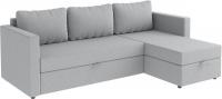 Угловой диван Mio Tesoro Тилаус короткий подлокотник (lt Grey)