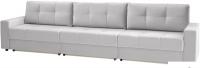 Диван Mio Tesoro Манчестер 292 1.5ек-1.5ек-1.5ек (841 светло-серый)