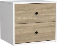 Тумба Mio Tesoro Мини 2 ящика 2.07.03.050.11 (белый/сонома)