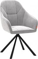 Стул Памир Босс F80 поворотный (серый минт/черная опора)