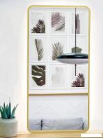 Зеркало eMZe Smartphone 45x77 UV.SMART.45.77.AUR (золото с УФ-окантовкой)