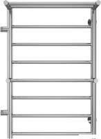 Полотенцесушитель TERMINUS Аврора П8 500х800 (с 2 полками и боковым подключением 500 слева)