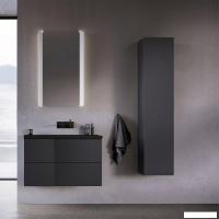 Lauter Тумба под умывальник Nelli 70 (антрацит п/мат/черный)