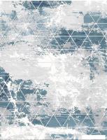 Ковер для жилой комнаты Linea Hali Elegant P1333-NAVY (1.2x1.7)