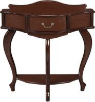 Консольный стол Мебелик Джульетта с 1 ящиком (орех)