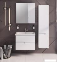 Runo Тумба с умывальником Runo Стокгольм 70 + Como 70 (подвесная)