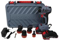 Дрель-шуруповерт Profipower MKBL-18BM (с 2-мя АКБ, кейс, сменные патроны)