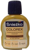 Колеровочная краска Sniezka Colorex 0.1 л (№63, орех светлый)