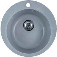 Кухонная мойка Marblan Orbi (серебристый,с сифоном)