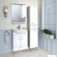 Runo Тумба с умывальником Runo Севилья 60 + Уют 60 (напольная)