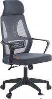 Офисное кресло CHAIRMAN CH636 (ткань, черный пластик/темно-серый)