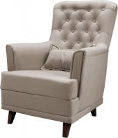 Интерьерное кресло Mio Tesoro Каприз (Velutto 18/шоколад)