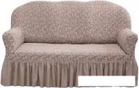 Чехол для дивана Mio Tesoro ПО-1 жаккард Люкс 1858/1446 (капучино)
