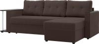 Угловой диван Mio Tesoro Атланта 110 (Savana Chocolate)