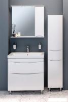 Runo Тумба с умывальником Runo Афина 80 + Moduo 80 (напольная, белый)
