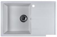 Кухонная мойка Marblan Magnum L (иней, с сифоном)