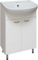Runo Тумба с умывальником Runo Уют 50 + Уют 50 (напольная)
