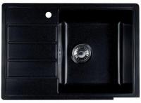 Кухонная мойка Marblan Recta R (оникс, с сифоном)