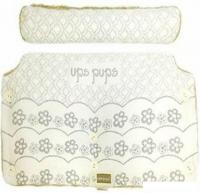 Муфты для рук Kidboo Цветочки (хлопок/акрил, серый)