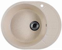 Кухонная мойка Marblan Ovata L (гранит, с сифоном)