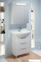 Runo Тумба с умывальником Runo Верона 65 + Элеганс 65 (напольная)